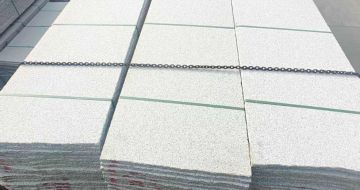 普洱芝麻白毛板，石材毛板