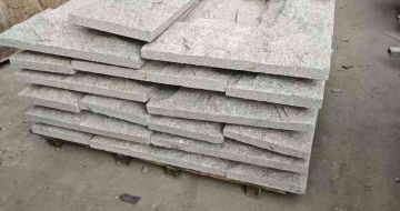 普洱芝麻白蘑菇石，自然面