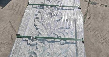 普洱芝麻白别墅外墙雕刻版