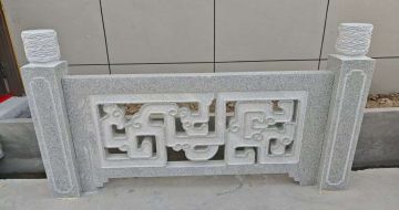 普洱芝麻白河道栏杆 桥栏杆