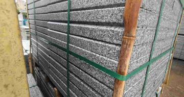 普洱芝麻白楼梯踏步室外