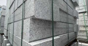 普洱芝麻白路牙石 马路牙子