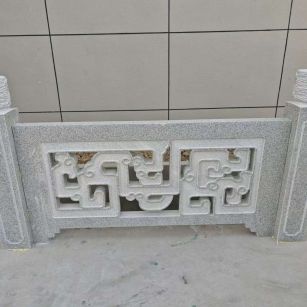 普洱芝麻白河道栏杆 桥栏杆