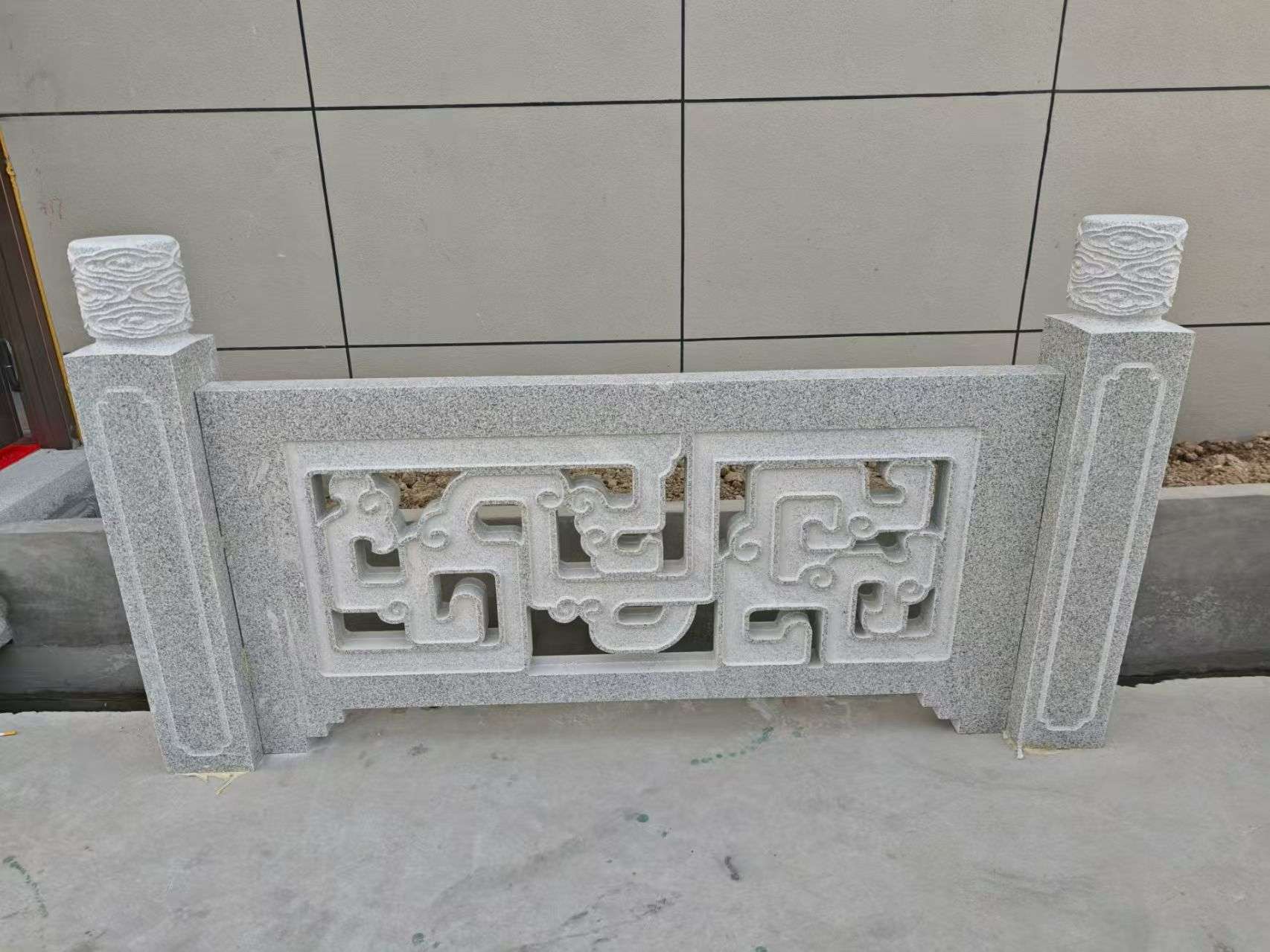 普洱芝麻白河道栏杆 桥栏杆
