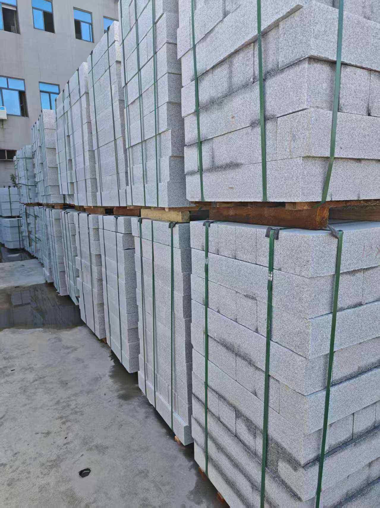 普洱芝麻白路牙石，路侧石